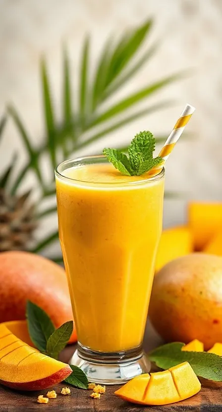Creamy Tropical Mango Blend
