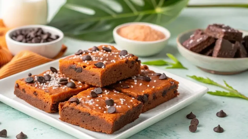 Vegan Sweet Potato Brownies