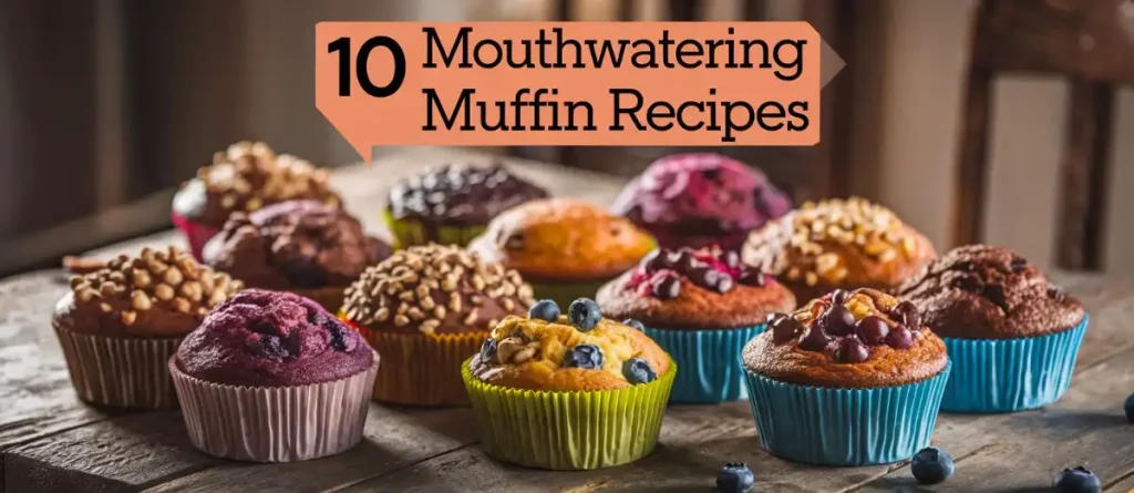 10 mouthwatering muffin recipes