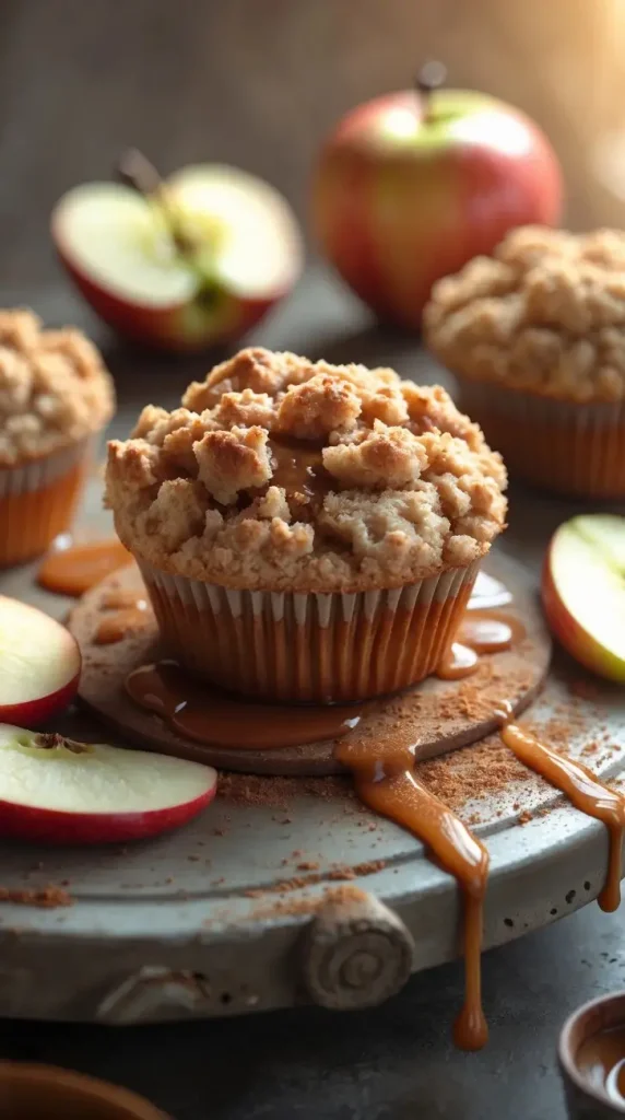 Apple Cinnamon Streusel Muffins