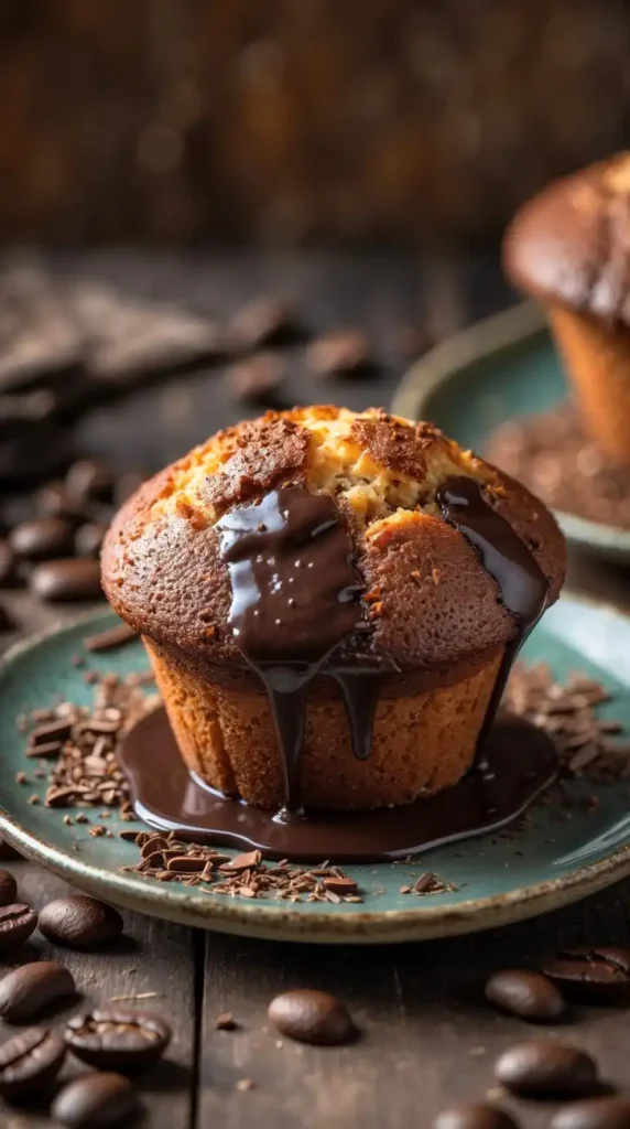 Double Chocolate Espresso Muffins