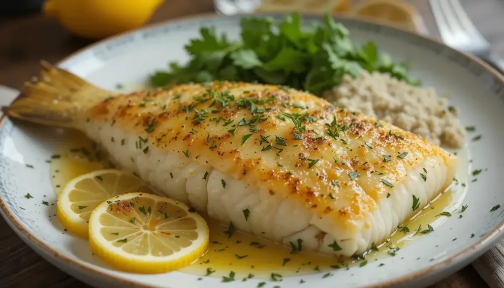 Lemon Dill Baked Haddock