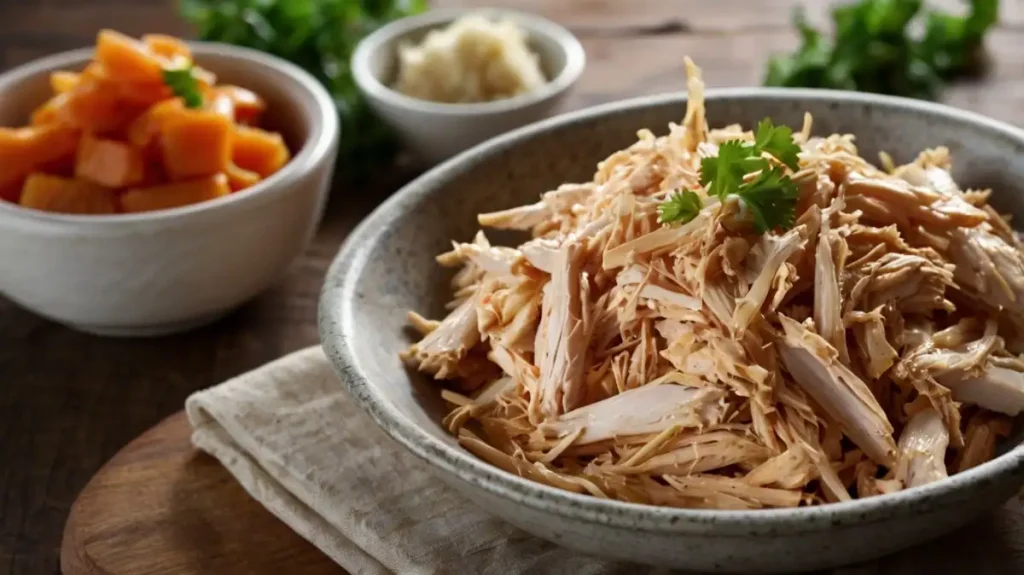 Pot Shredded Chicken