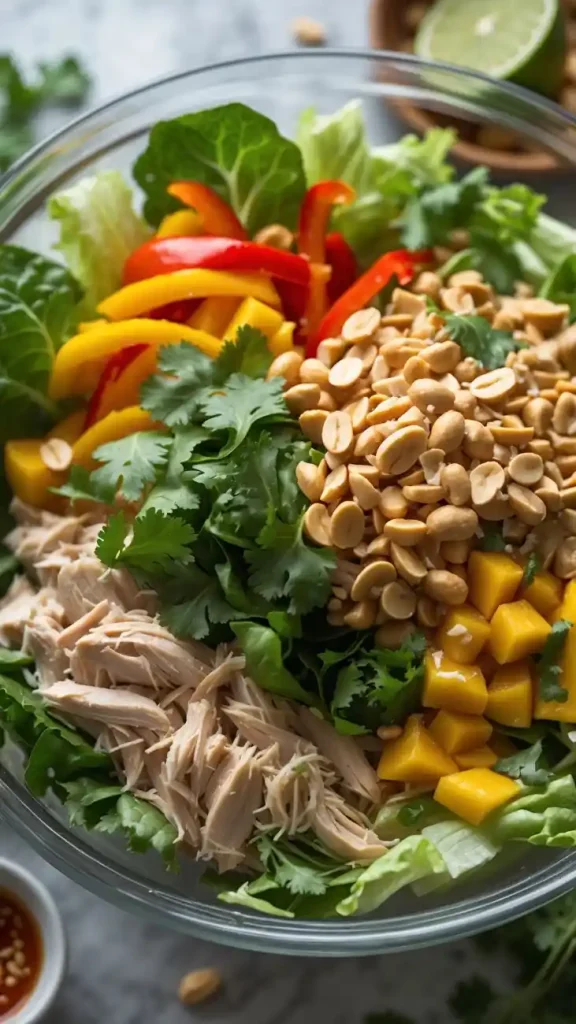 Thai Peanut Chicken Salad
