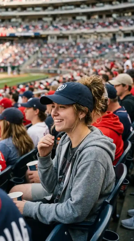 Messy Bun with Cap