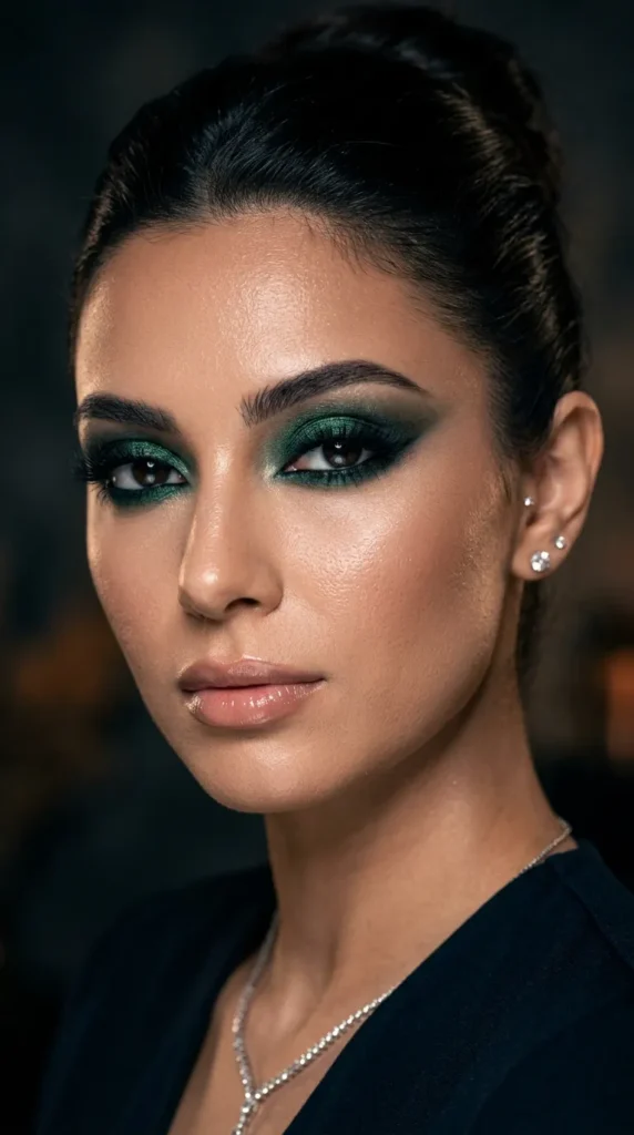 Emerald Smokey Eyes