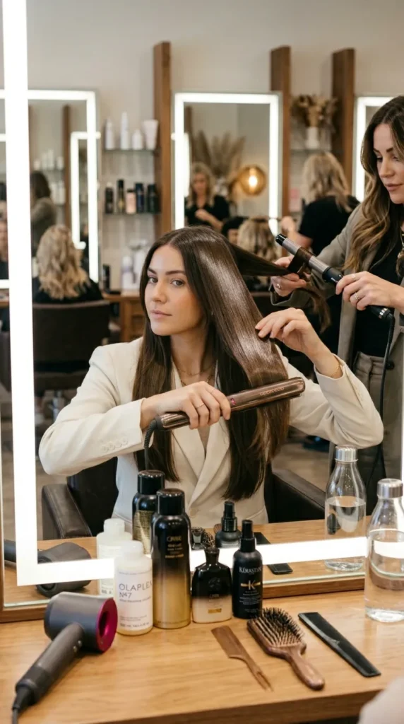 Trim Every 8 Weeks for Heat-Styled Hair