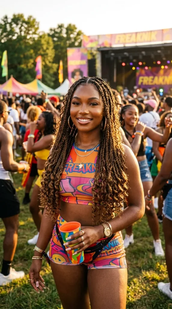 Long Goddess Braids