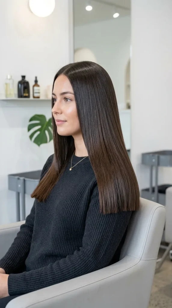 Trim Straight Hair Every 6–8 Weeks
