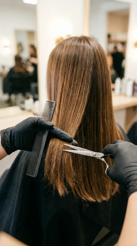 Trim Only Split Ends (Dusting Method)