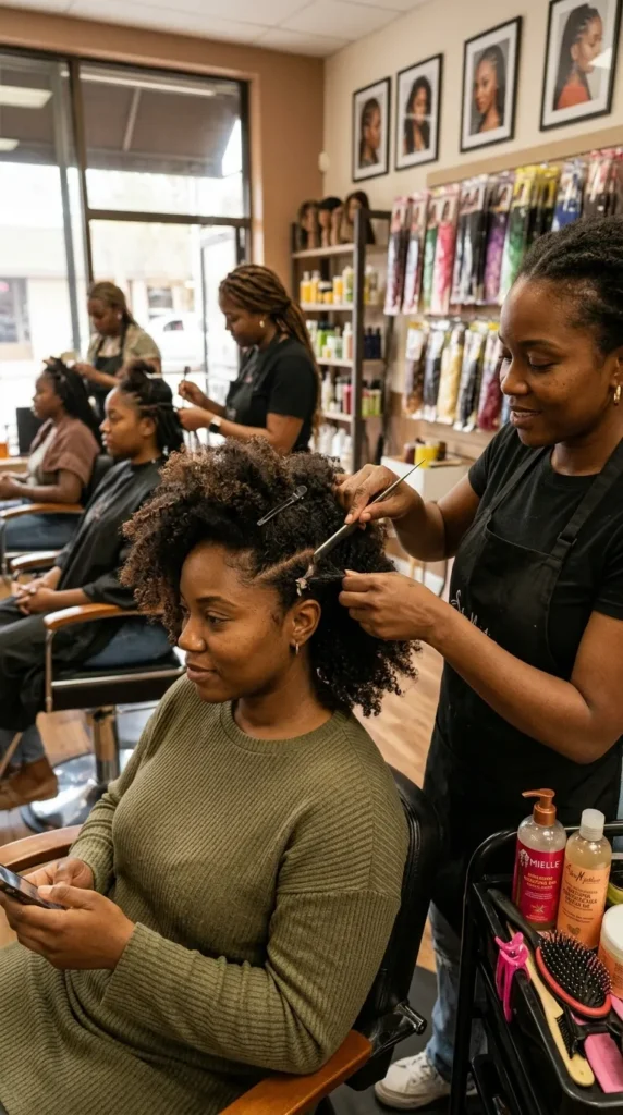 Trim Before Protective Styles
