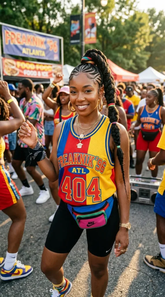 Cornrow Ponytail