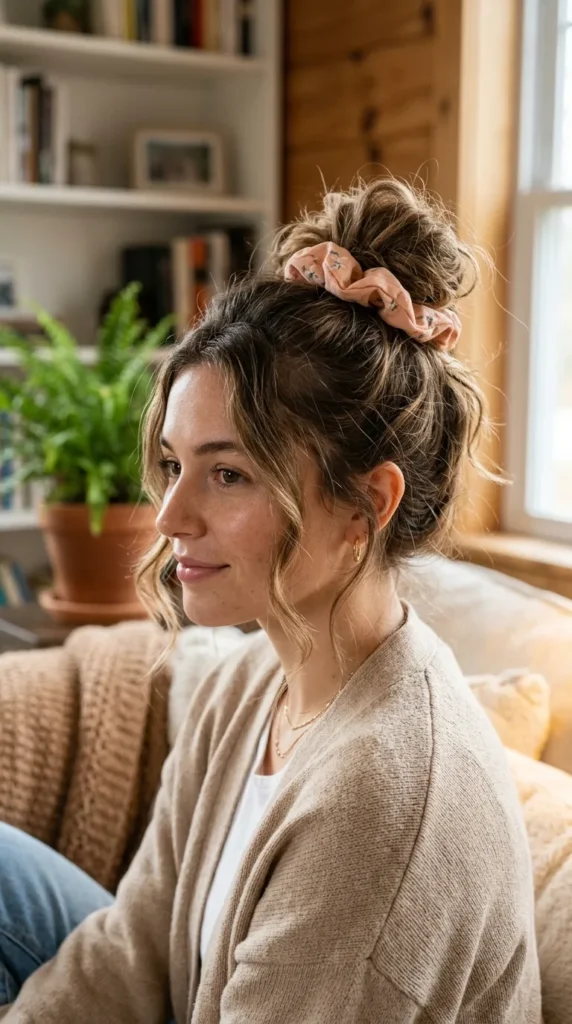 Use a Scrunchie for Volume