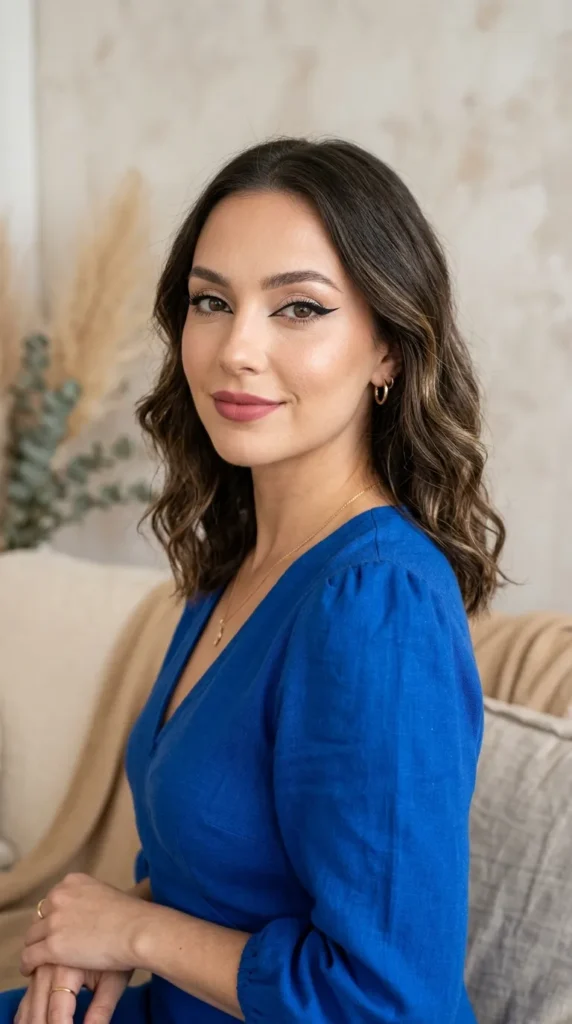 Classic Winged Eyeliner Look