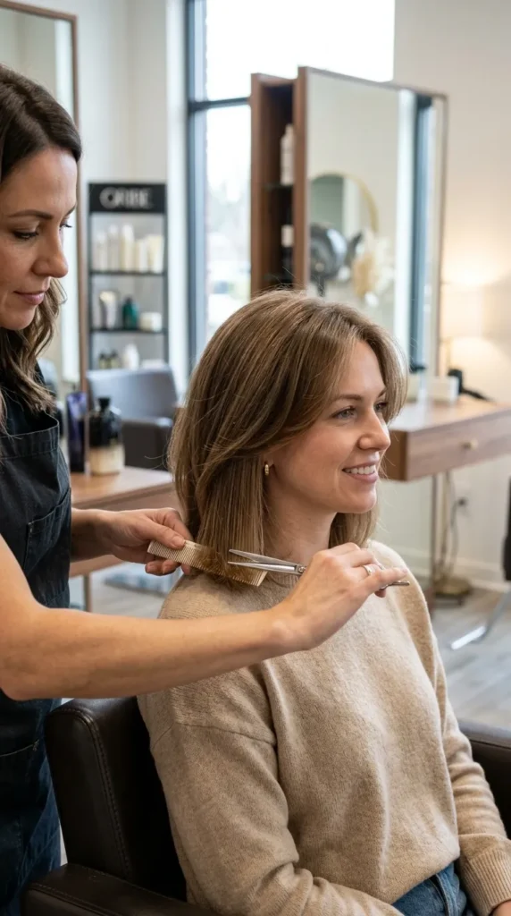 Trim Thin or Fine Hair More Carefully