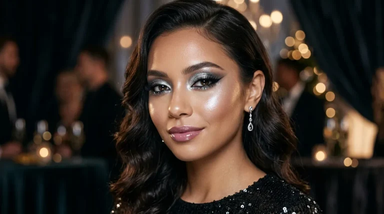 20 Silver Makeup Looks for Parties and Events