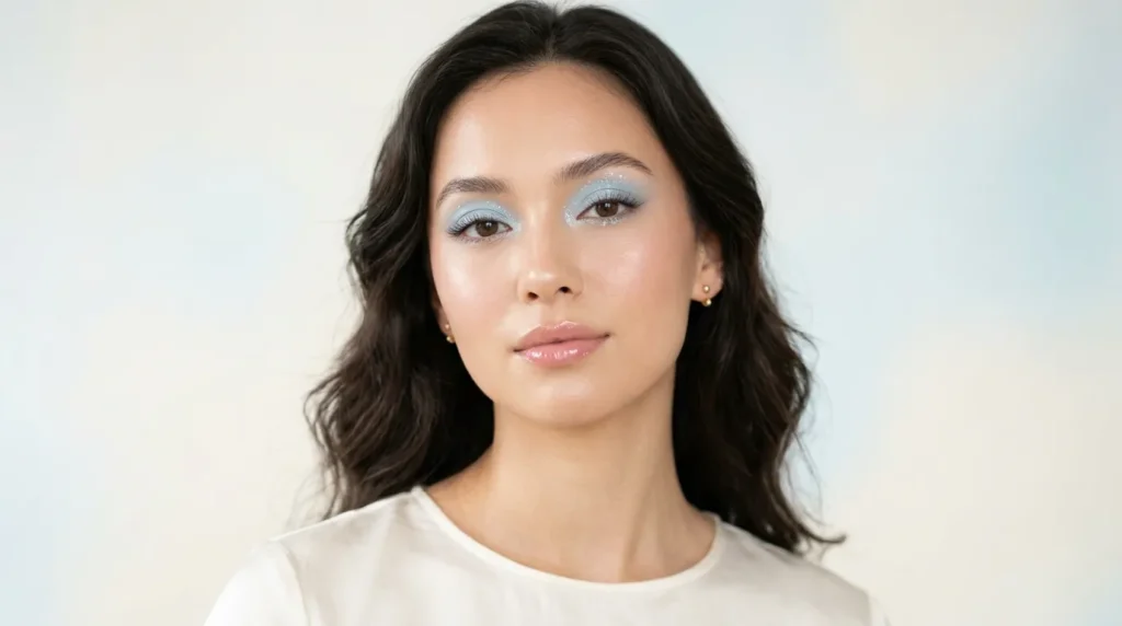 22 Light Blue Makeup Looks for Soft Glam Vibes