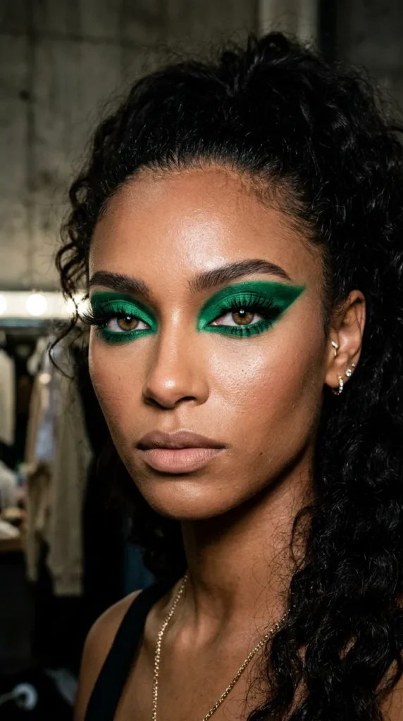 Runway Bold Emerald Eyes