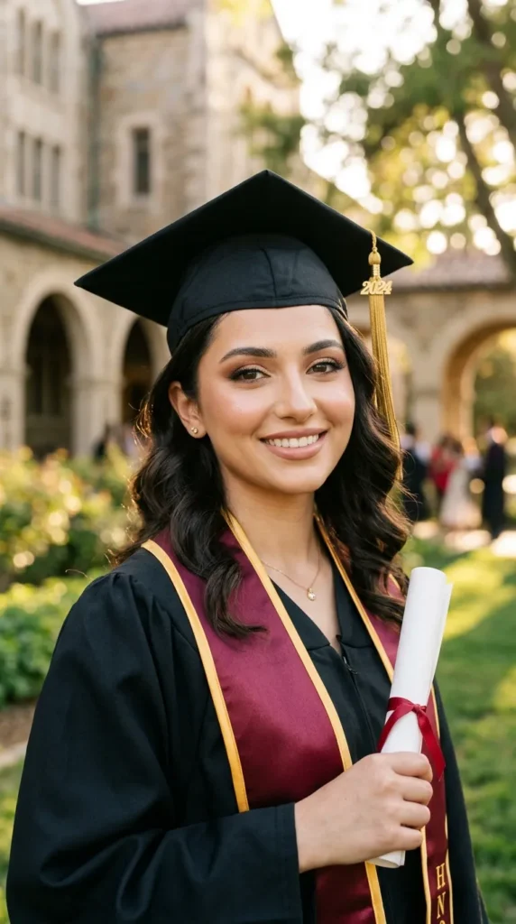 Timeless Graduation Glam Look