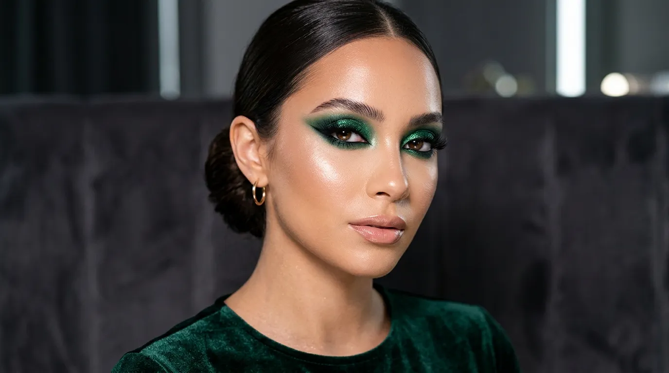 27 Emerald Green Makeup Looks That Stand Out