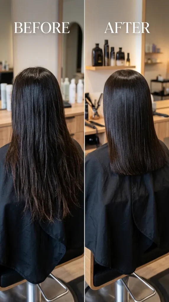 Trim After Heat Styling Damage Appears