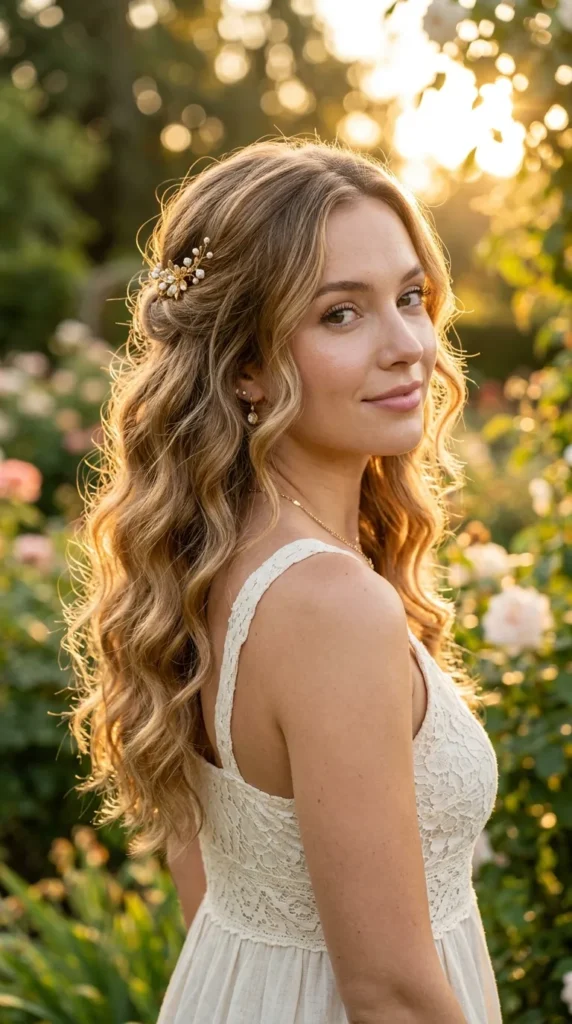 Half-Up Half-Down Waves