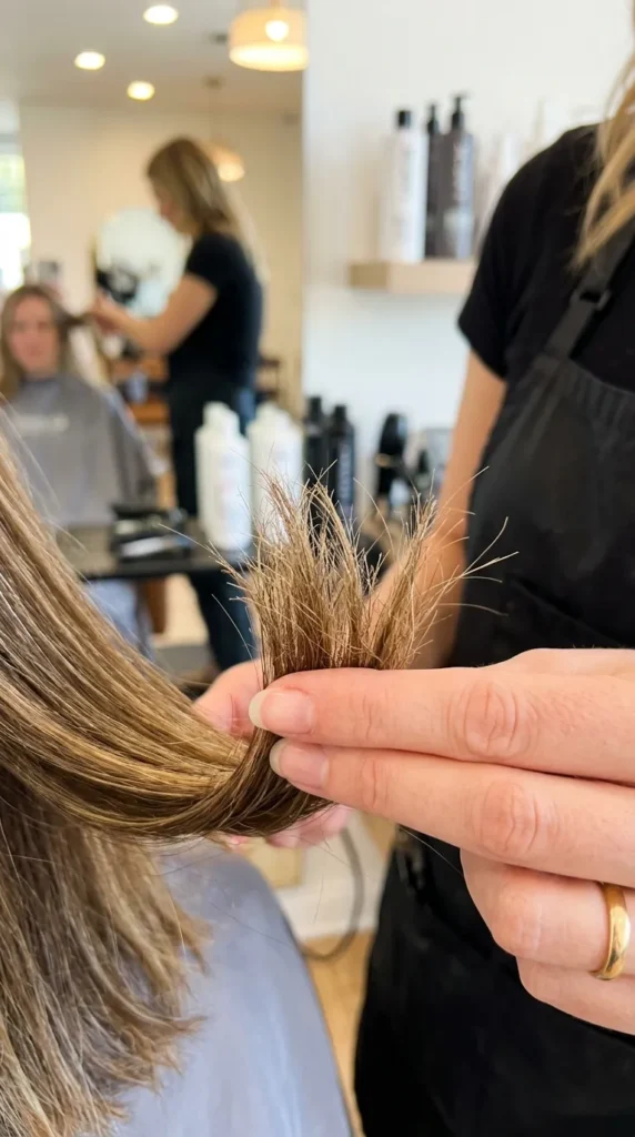 Trim When Split Ends Become Visible