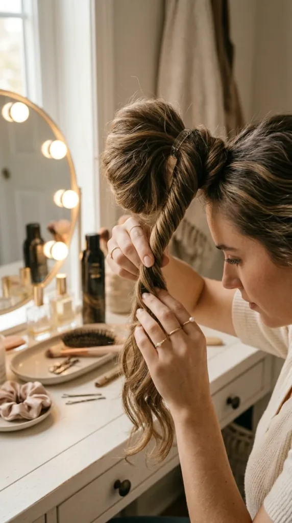 Wrap Hair Around Base