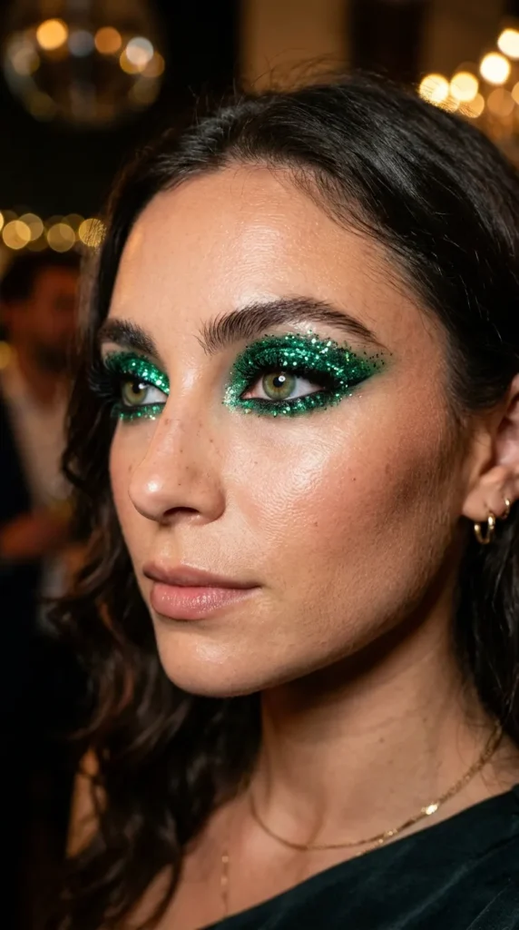 Emerald Glitter Eyes