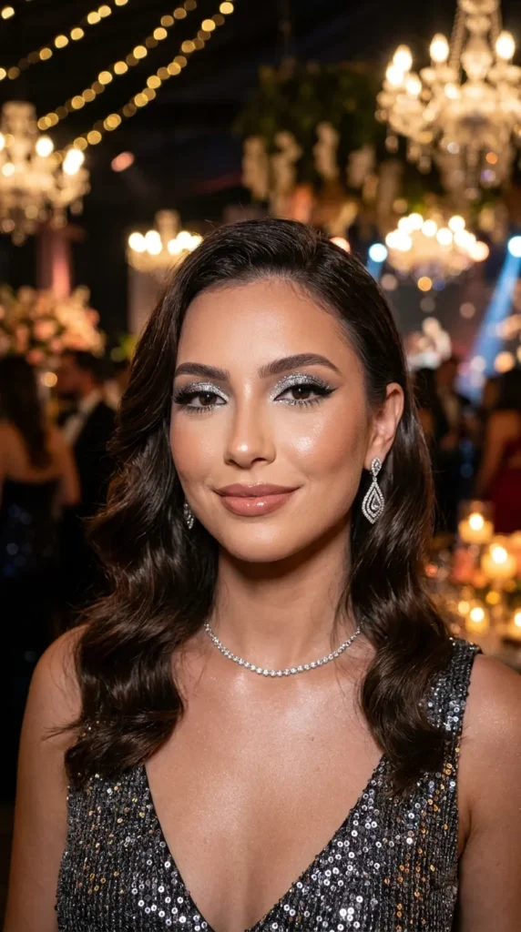 Classic Silver Party Glam Finish