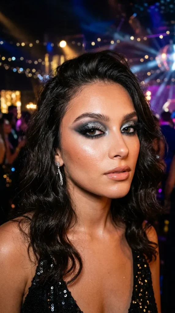 Classic Silver Smokey Eyes