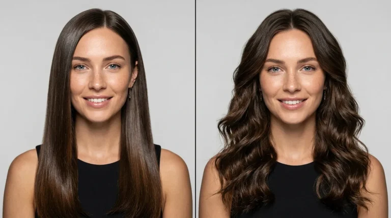 Straight vs Wavy Hair 20 Style Differences