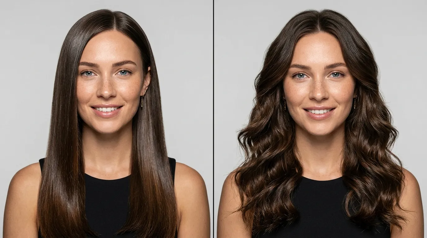 Straight vs Wavy Hair 20 Style Differences